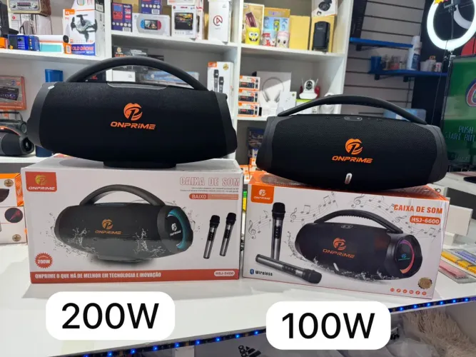 SOM BLUETOOTH PORTÁTIL BOMBOX 