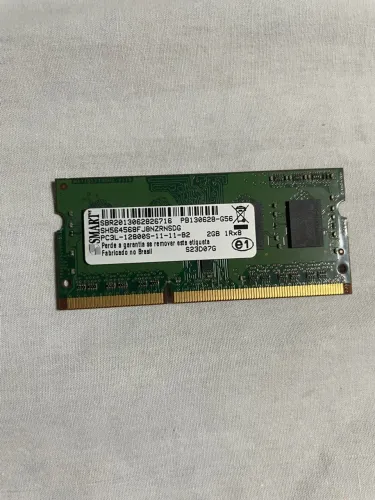 Memória RAM 2GB DDR3 SMART PC3L-12800S-11-11-82