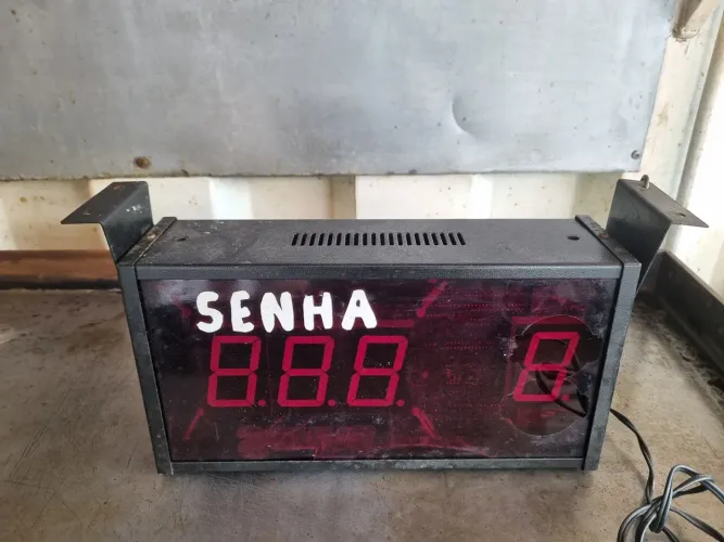 Painel de senha