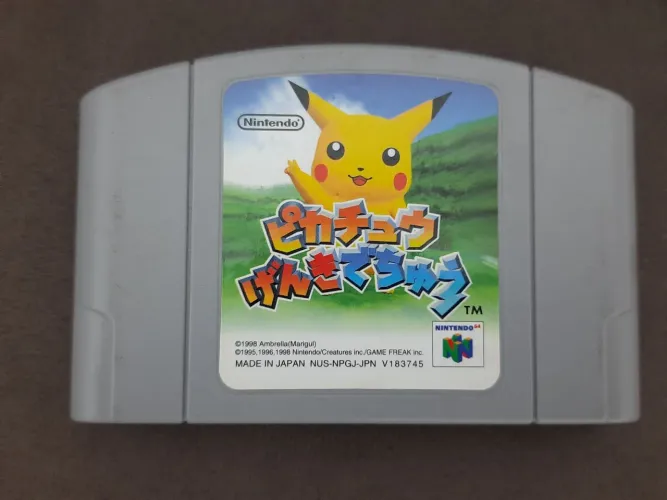 Pokémon Pikachu Genki de Chuu - Nintendo 64