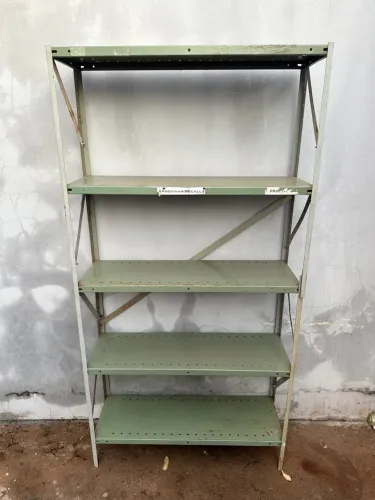 Estante de metal reforçada 5 bandeija 180cm