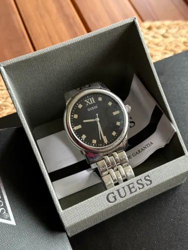 Relógio Guess 92646G0GDNA1 inox usado com caixa case oportunidade