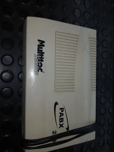 Pabx Central telefônica 2 trocos 8 ramais