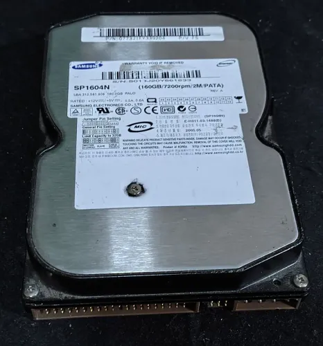 HD Samsung SP1604N 160GB 7200 RPM ATA