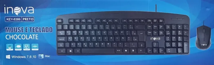Teclado e Mouse Inova Kit Premium ....Promoção.