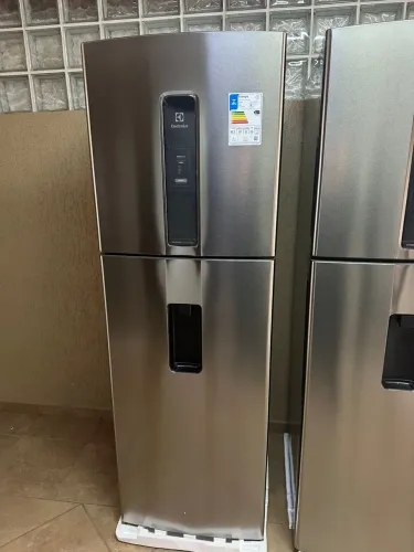 Geladeira Electrolux 490L Inox IB7