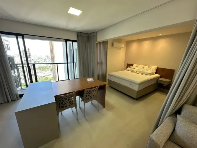 Apartamento para venda tem 44 metros quadrados com 1 quarto em Setor Bueno - Goiânia - GO