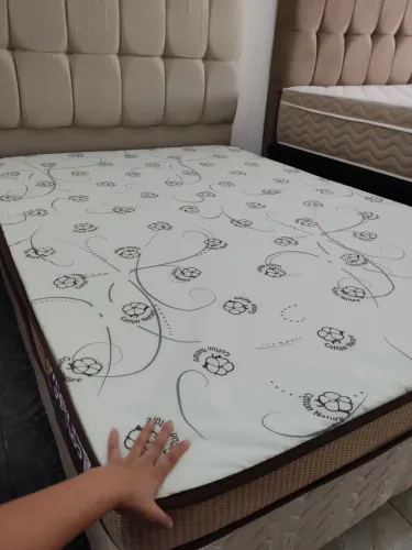 Cama Box Casal com Colchão D20