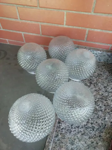 Cúpulas de vidro para luminária, cada