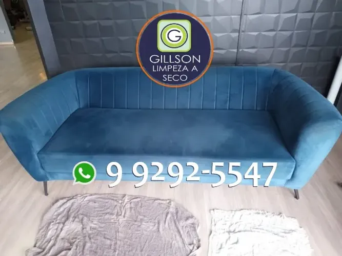 Higienização a Seco de Sofá!