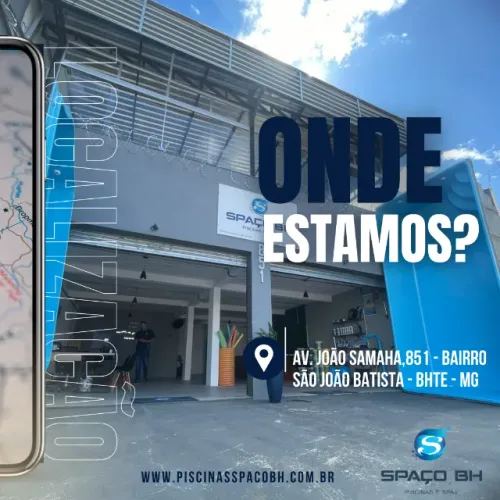 Loja de piscina de fibra com preço justo e qualidade! Spaço BH Piscinas