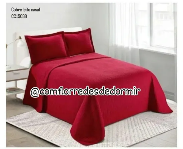 Jogo de Cama Casal Cobreleito - Conforto e Estilo - Entrega Grátis 