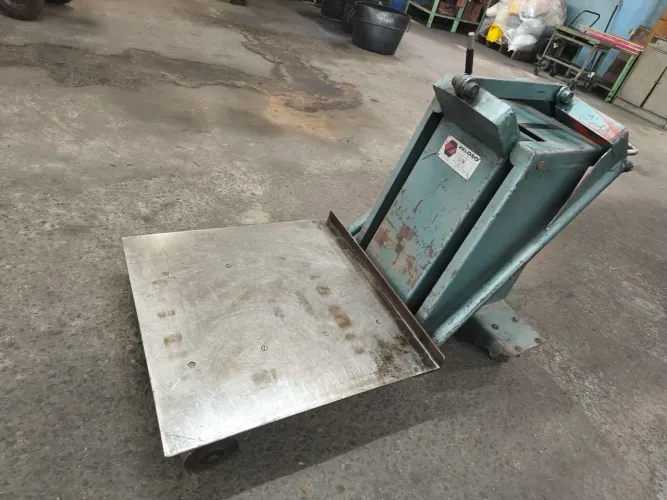 Carrinho hidráulico zeloso plataforma 500kg