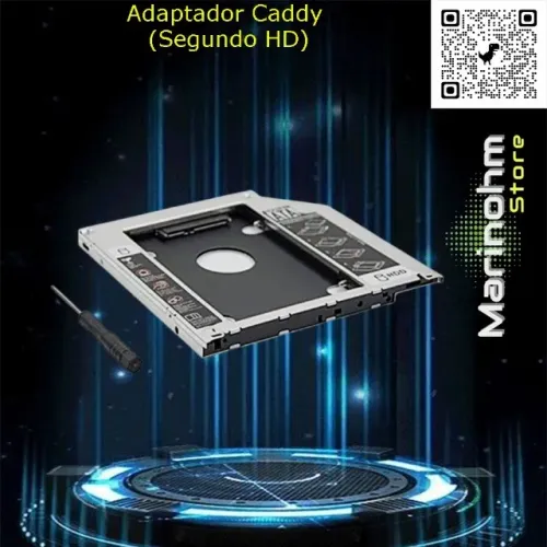 Adaptador Caddy Segundo Hd Sata 9.5mm ou 12.7mm