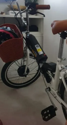 Bicicleta elétrica dobrável twodogs