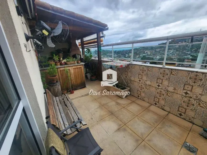 Cobertura com 3 quartos à venda no Barreto - Niterói/RJ