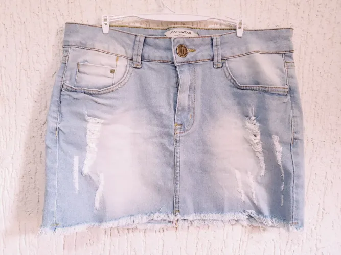 Saia Jeans Destroyed