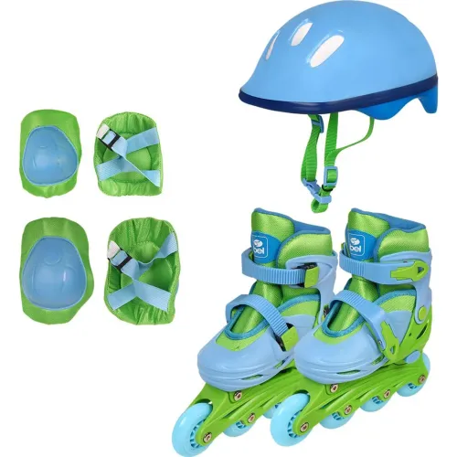 Patins 3 em 1Inline, Triline e Quadriline com Kit Proteção Ajustável Bel Novos