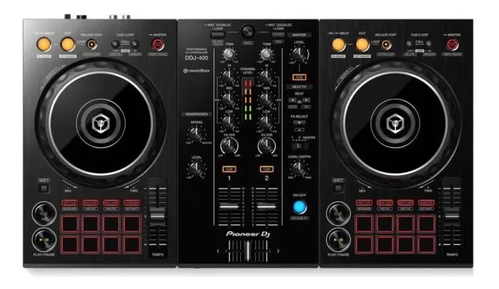 Controlador DJ Pioneer DDJ-400 - Praticamente Novo!