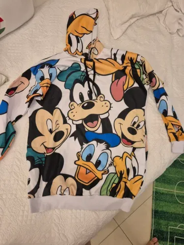 Casaco de Moletom Disney - Unissex - Tamanho M