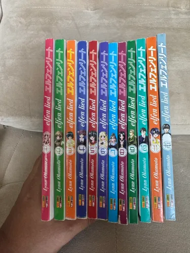 Coleção Mangá Elfen Lied (completo 01-12)
