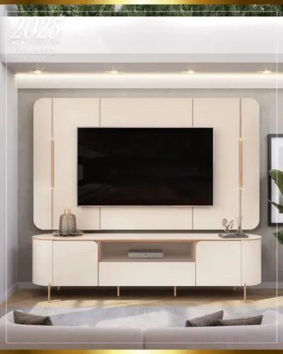 Painel de TV com Rack