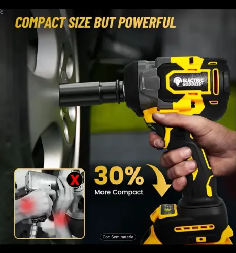 Parafusadeira de Impacto Profissional Brushless
