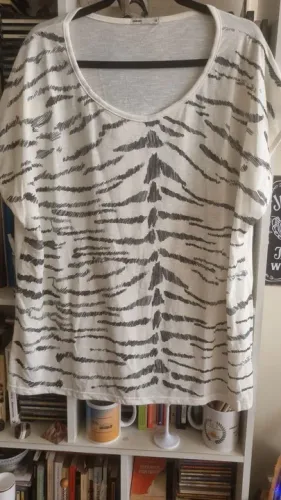 Camiseta de malha Estampa animal 52