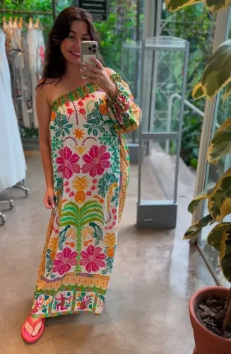 Vestido Farm novo (tag) Oásis de Verão
