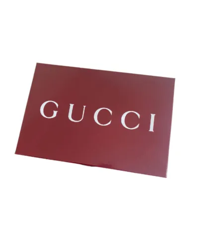 Caixa Gucci vinho