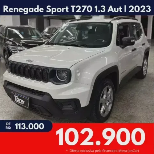 Jeep Renegade Sport T270 1.3 TB 4X2 Flex Aut. 2023