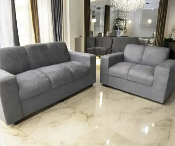 Conjunto estofado 2x3 lugares