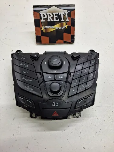 Comando Rádio / Som Ford New Fiesta 1.6 2014 / 2015 