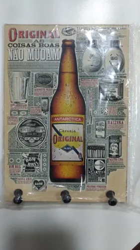 Porta Chave Simples Vintage de Madeira