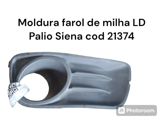 Grade Do Farol De Milha Lado Direito Fiat Palio Siena 21374