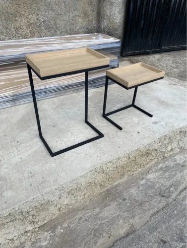 Conjunto de Mesas Laterais Modernas com Design Exclusivo