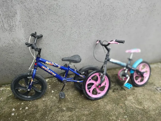 Promoção 2x bicicletas infantis aro 16