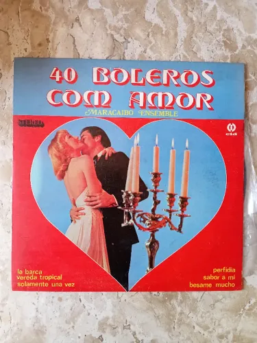 LP 40 Boleros com Amor Maracaibo Ensemble