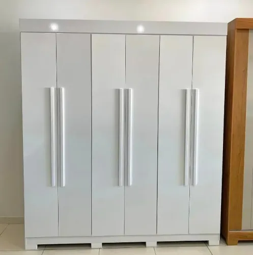Guarda-Roupa 6 Portas Paolla 1,80m - Entrega Rápida Produto Novo
