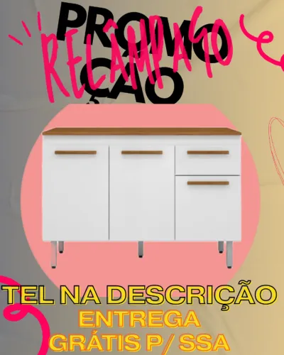 Balcão Para Cozinhao Entrega Grátis Hoje ssa
