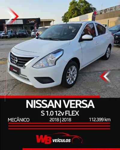 Nissan Versa S 1.0 12V Flexstart 4P Mec. 2018