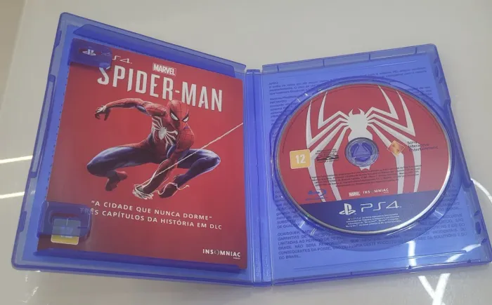Jogo homem aranha edição do ano playstation 4 / playstation 5