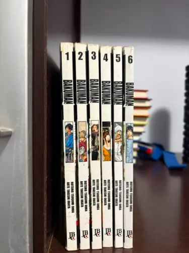 Vol 1 ao 6 de Bakuman