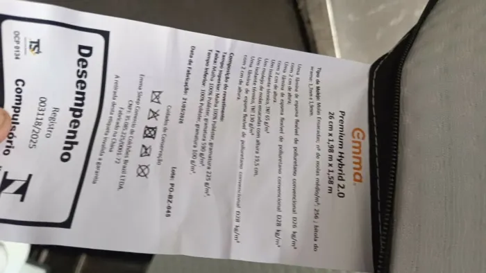 Colchão queen Premium híbrido 2.0
