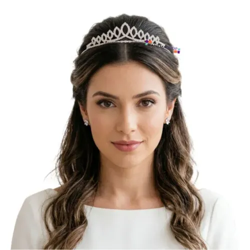 Tiara Princesa Coroa para Daminha Debutante Noiva
