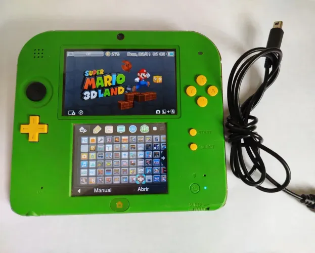 Nintendo 2ds Edição zelda ocarina of time com 150 jogos