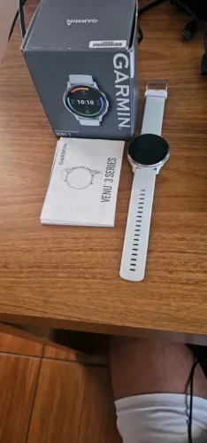 Relógio Garmin Venu 3 Branco Seminovo
