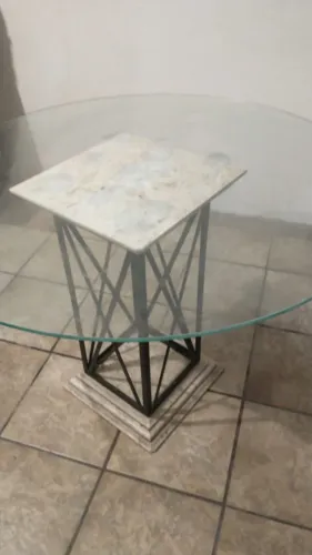 mesa de vidro para cozinha