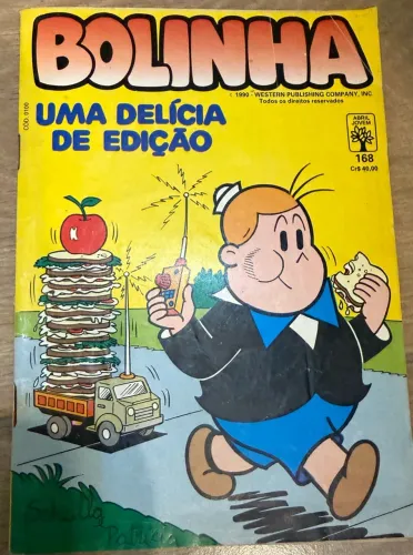 Gibi Bolinha Nº 168 - Editora Abril - 1990