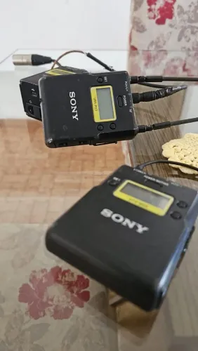 Microfone sem fio Sony